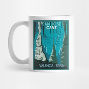 San Jose Cave, Valencia Spain Mug